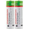 Thomson Confezione 2 batterie ricaricabili HR06 AA 1800 mAh