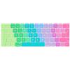 Batianda spagnolo ESP ombre color ultrasottile impermeabile in silicone della tastiera della pelle per il nuovo Apple MacBook Pro 13 38,1 cm 2016 con touch bar & touch ID Model: A1706/A1707