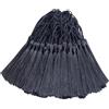 Hetuyon Mini segnalibro con nappe fai da te: kit di 100 ciondoli fatti a mano in seta per portachiavi, ghirlande, cappelli di laurea, tende, gioielli, decorazioni per feste, cucito, cuscini e decorazioni per