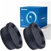 BEIZMEI 2 coperchi NIK, compatibili con fotocamere NIK F-Mount F2/F3/F4/F5/F6/FM/D800/D850/D780/D300/D500; AF 180 mm f/2.8D/200 mm f/4D ED (NIK Camera Body Cap)