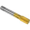 QUARKZMAN Maschio per Fresatura Filettature Metriche M14 x 1 H2 Rivestimento Titanio Acciaio ad Alta Velocità 4 Scanalature Dritte Filettatura per Viti Maschiatura Filettatura Riparazione
