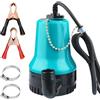MEGYAD Pompa Sommergi Acque Sporche: DC 12V 65W 4200l/h Pompa Acque Scure con Galleggiante, Pompa a Immersione per Drenaggio Acque Reflue, Immersione max 4 m