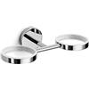 Lineabeta 55002.29 Supporto Doppio per Accessori Serie Duemila
