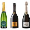 18 carati Franciacorta DOCG | Set Regalo 3 Bottiglie | Antica Fratta Cuvée Real | Barone Pizzini Golf | Villarquata Brut | Idee Regalo Natale | Selezione Mista di Bollicine Pregiate