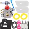 ZAMDOE Carburatore per Husqvarna 128LD, 128L, 125L, 4229-400-1300