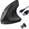 Tucano Mouse Tucano MA-WMV-BK ergonomico wireless ricaricabile Usb 2.0 1600dpi Nero [MA-WMV-BK]