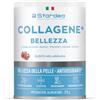 STARDEA Srl Collagene Marino con Acido Ialuronico 275g | 9g Collagene Marino e Acido Ialuronico + Vitamina C Naturale, Biotina | Pelle Idratata, Capelli Forti | STARDEA COLLAGENE+ BELLEZZA | Gusto Melagrana