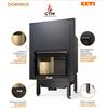 Dominus 24 Full Link S0 Termocamino CTM Porta scomparsa