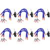 Giwnhvx 6X Bench Morsa Tavolo Morsa Stazione di Saldatura con 18pc Braccia Flessibile Soldeirng Ferro Holder