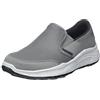 Skechers 232515 Carattere, Scarpe da ginnastica Uomo, Rivestimento Duraleather In Rete Carbone, 42.5 EU