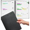 Milula Studios Agenda scolastica 2026 A4 - Pianificatore Settimanale Vista Settimana Studente Insegnante Università Notebook Giornaliero Luglio 2025 a Luglio 2026 Organizzazione Lavoro Studi Vita Quotidiana