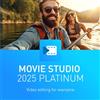 MAGIX Movie Studio 2025 Platinum - Montaggio video per tutti | Programma di montaggio video | Programma di montaggio video | per PC Windows 10/11 | 1 PC licenza completa per 2 dispositivi