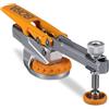 BORA Morsetto con regolazione automatica per binario a T standard da 5/16, morsetto universale a T per lavorazione del legno, ruota di 360 gradi per progetti di bloccaggio - BR-G050101