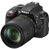 Nikon Reflex D3300 - Nero + Nikon AF-S DX Nikkor 18-105mm F3.5-5.6G ED VR f/3.5-5.6 - refurbished