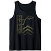 XeirePrint BMX Dietro le barre BMX, un regalo grafico disegnato a mano Canotta