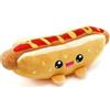 Joy Toy - Yummies Wursty il Hot Dog Peluche 29x9x11 cm
