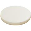Haklein Cuscino rotondo per sedia da pranzo in pelle PU, con memory foam, antiscivolo, morbido, per finestra, tatami, sgabello, per soggiorno, patio, giardino (diametro 35 cm, beige)
