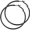 GoldChic Y2K Orecchini Futuristici Minimalismo 20MM-100MM Impilabili Ipoallergenico Orecchini Donna Argento Estetica Tricolore Cerchio Impermeabile Oversize Leggero