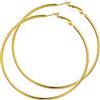 GoldChic Y2K Orecchini Futuristici Minimalismo 20MM-100MM Impilabili Ipoallergenico Orecchini Donna Argento Estetica Tricolore Cerchio Impermeabile Oversize Leggero