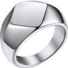 Bestyle Anello Uomo in Acciaio Inossidabile Incisione Gratuita Esterna e Interna Misura 14-31 Confezione Regalo