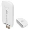 Cuifati Modem WiFi USB 4G LTE, Hotspot di Rete Mobile Tascabile per Router Portatile da 150 Mbps, Mini Router Intelligente di Rete Wireless con Slot per Scheda SIM per Auto All'aperto,