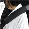 CGEAMDY 2 Pezzi Protezione per Cintura Di Sicurezza, Universale Copertura per Cintura Di Sicurezza, Cintura Di Sicurezza Copertura Auto Morbidissimo, Auto Copri Cinture Lavabile per Bambini(Nero)
