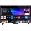Toshiba 43QV2463DA Televisore QLED 109,2 cm (43"") 4K Ultra HD Smart TV Wi-Fi Nero 250 cd/m²"