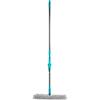 Beldray Anti-Bac Pet Plus Flat Mop - Detergente 2-in-1 per Pavimenti Duri, Spazza, Gira & Strofina, Pad Double-Face Lavabile in Macchina, Trattato con Pyrithione di Zinco, Raschietto Incluso