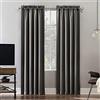 Sun Zero Oslo Theater Grade Extreme Total Blackout Tenda a pannello con tasca per bastone, 132,1 x 213,4 cm, grigio