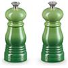 Le Creuset Set 2 Mini Macina Sale e Pepe, Plastica ABS, Rispettivamente 5 x 5 x 12.1 cm, Macina in Ceramica, Bamboo, 44900114080000