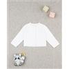 Prénatal Cardigan bimba bianco girocollo