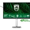 Philips 5000 series 27B2G5500/00 Monitor PC 68,6 cm (27") 2560 x 1440 Pixel Quad HD LCD Antracite [27B2G5500/00]
