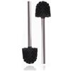 EINESIN Scopino di ricambio per WC con manico in acciaio inossidabile, scopino per WC, diametro 8 cm (Plastica, 2 pezzi)