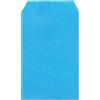 Quotidian Azzurro Cielo Piatto Piccolo Carta da Forno Borse 3 x 5 (8 x 13,3cm) Confezione da 100 - Bakery Biscotti Candies Dessert Cioccolato