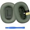 MMOBIEL Cuscinetti Auricolari di Ricambio per AirPods Max Cuffie di MMOBIEL - Premium - Memory Foam e Mesh Fabric Cuscinetti Cuffie con Strato di Silicone - Padiglioni - Verde
