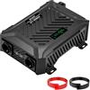 MFUZOP Inverter 12V DC a 220V AC 2000W Onda Sinusoidale Pura, Trasformatore Potenza Pico 4000W, Convertitore con Display LCD, 2 Presse AC, Porta USB-C e 1 Porta USB-A per Casa, Camper, Camion e Auto
