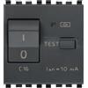 VIMAR Interruttore MTD 1P+N 10ma 1,5 ka grigio - 20411.16