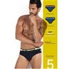 Nottingham Confezione da 3 slip uomo Nottingham cotone bielastico rasato tinta unita 23351
