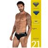 Nottingham Confezione da 3 slip uomo Nottingham cotone bielastico rasato tinta unita 23396