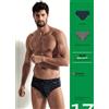 Nottingham Confezione da 3 slip uomo Nottingham cotone bielastico rasato tinta unita 24346
