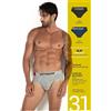 Nottingham Confezione da 3 slip uomo Nottingham cotone bielastico rasato tinta unita 23426