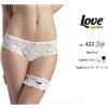 Love Slip donna Sexy Love in tulle e ciondolo con strass 422