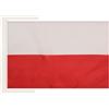 AZ FLAG Bandiera Polonia 45x30 cm - Bandierina Polacca 30x45 cm Cordicelle