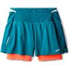 BROOKS RUNNING HIGH POINT 2-IN-1 SHORT Donna