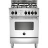 Bertazzoni La Germania Americana AMN664GXT cucina Elettrico/Gas Gas Acciaio inox