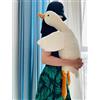 Tanha Oca Animali di Peluche (Bianco, 90cm / 35 pollici)