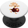 Trotto di tacchino giocoso Il tacchino alticcio PopSockets PopGrip Adesivo