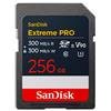 SanDisk SDXC Extreme Pro 256GB 300MB/s V90 UHS II