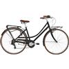 ALPINA City bike FREETIME da donna, 28, cambio a 7V e telaio in alluminio 46 cm Nero