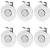 XIHIRCD 6 Pezzi Clip per Cappelli Segna Pallina da Golf, Segna Pallina Magnetica Supporto Segna Pallina da Golf per Cappelli da Golf Berretti Pantaloni Guanti Cinture Accessori (Argento)